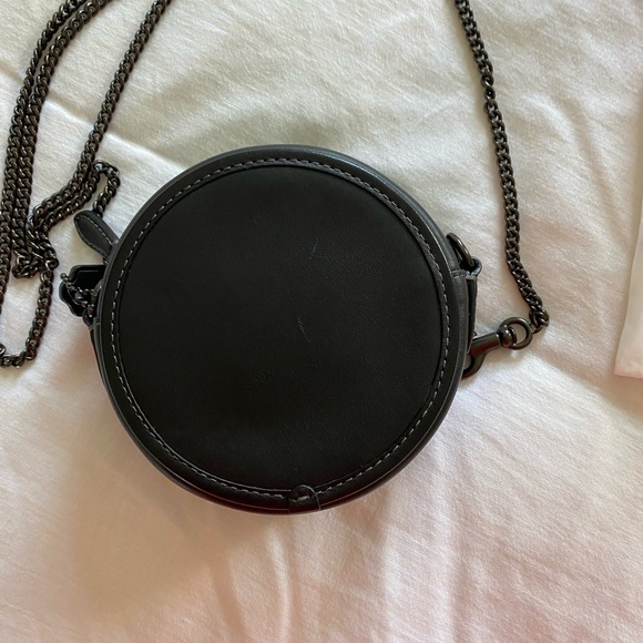 Black and Brown Floral Women's Bag - Picture 12 of 12